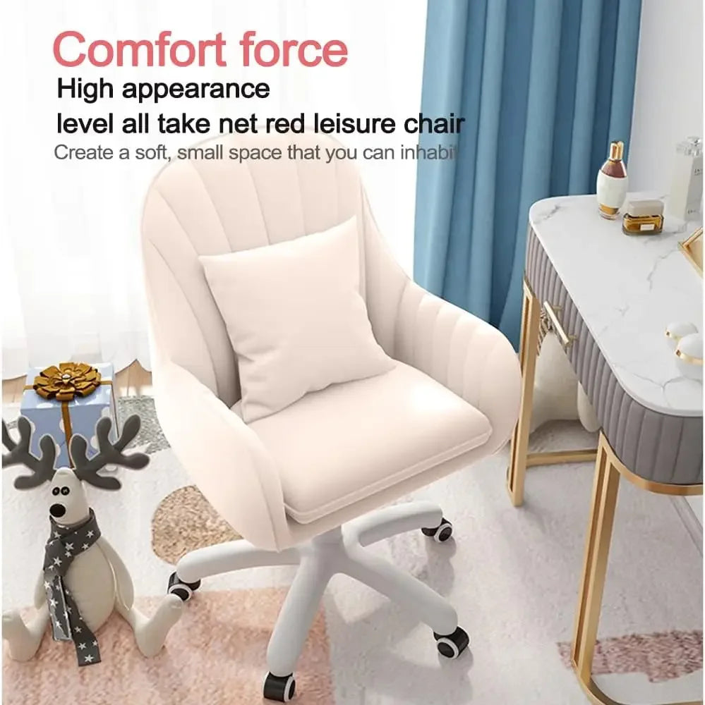 Home Office Chair Computer Chair with Mid-Back Upholstered