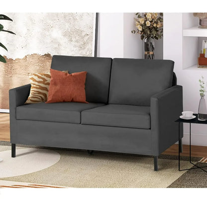 Modern Small Loveseat Sofa Couch for Living Room