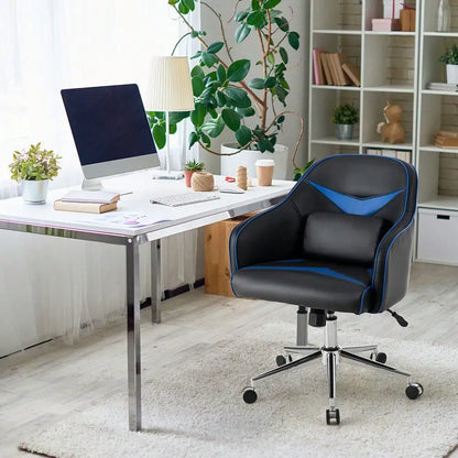 Desk Swivel Seat W/ Massage Lumbar Support