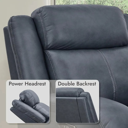 Genuine Leather Power Recliner Chairs