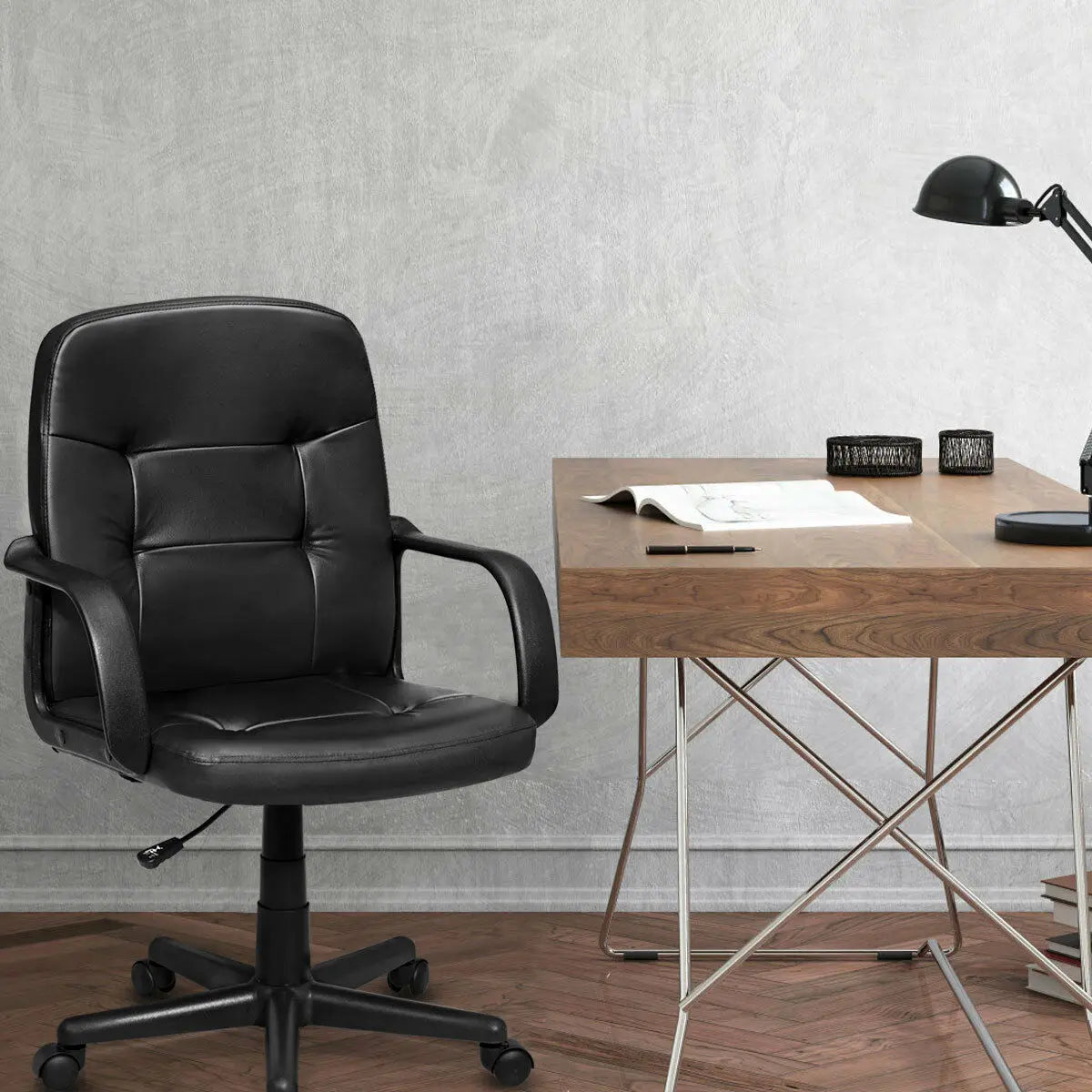 Ergonomic Mid-Back Executive Office Chair