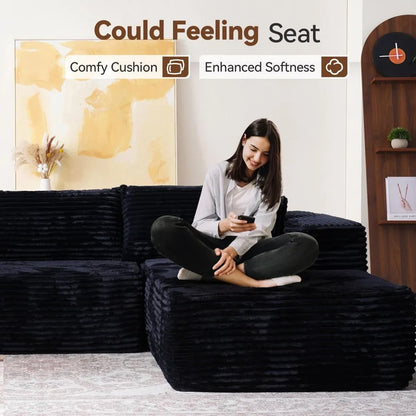 Cloud Sectional Couch with Comfy Chaise