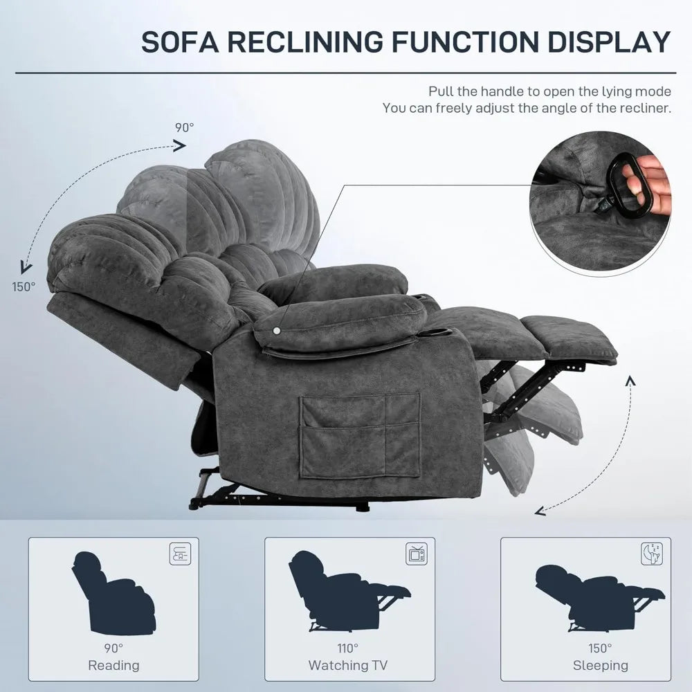 Modern Recliner Chair Massage Heated