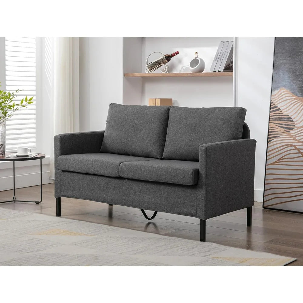 Modern Small Loveseat Sofa Couch for Living Room