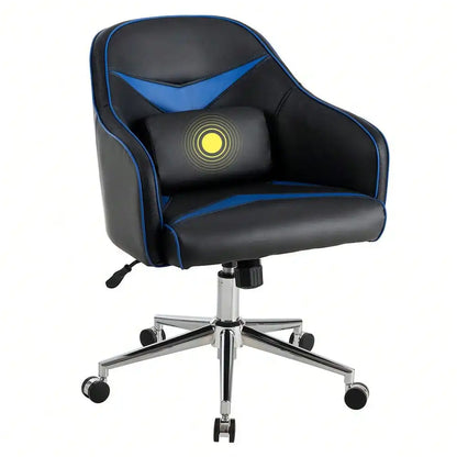 Desk Swivel Seat W/ Massage Lumbar Support