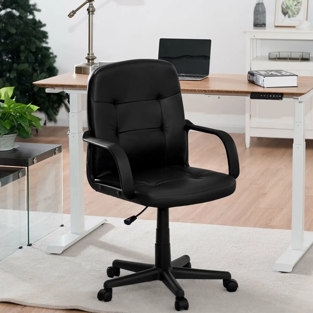 Ergonomic Mid-Back Executive Office Chair