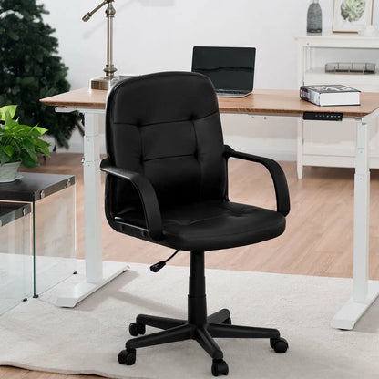 Ergonomic Mid-Back Executive Office Chair