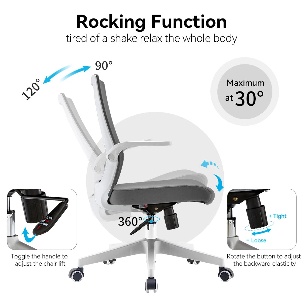 Ergonomic Office Chair with Lumbar Support