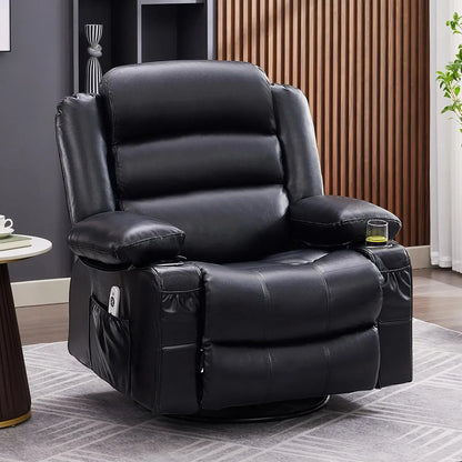 Rocker Recliner Chair with Heat and Massage