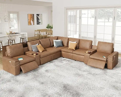 6 Seats L Shaped Modular Couch