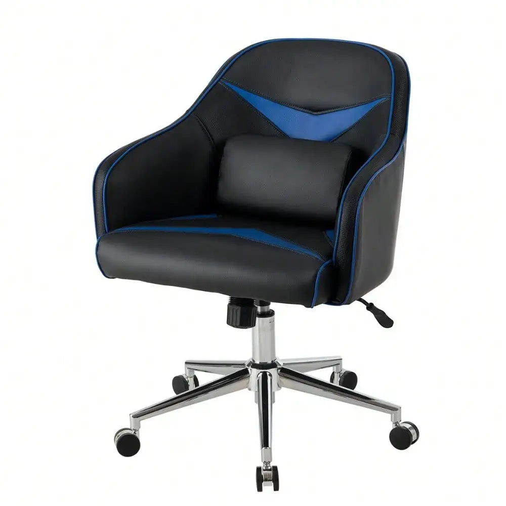 Desk Swivel Seat W/ Massage Lumbar Support